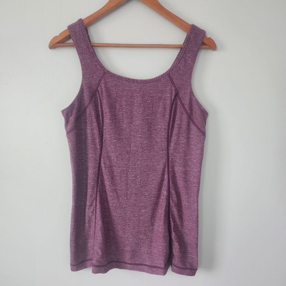Lululemon Athletica Purple Fitted Sleeveless Tank Top